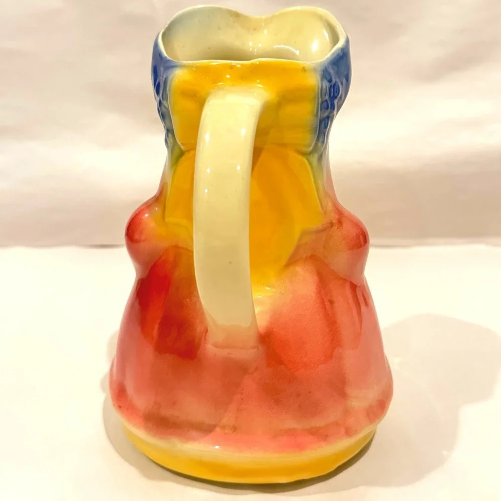 Shawnee Pottery 1940s Little Bo Peep Figural Pitcher Creamer USA Shape 47